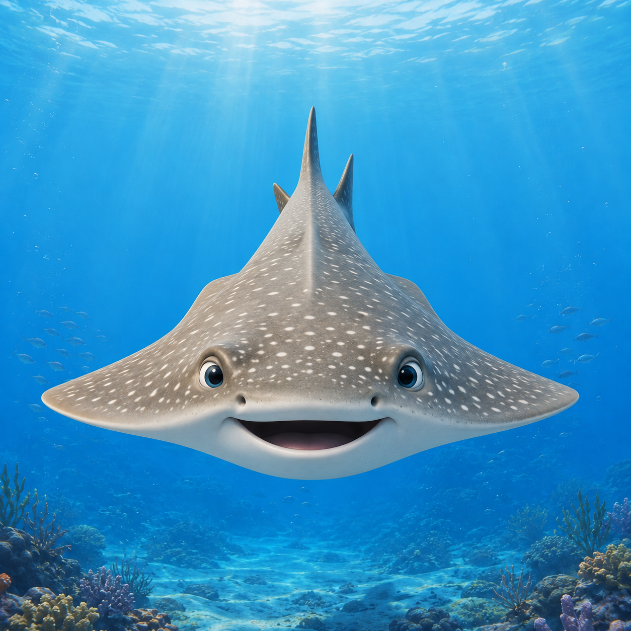 Guitarfish front view
